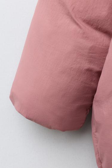 VESTE MATELASSÉE DÉPERLANTE - Rose de Zara - Image 4