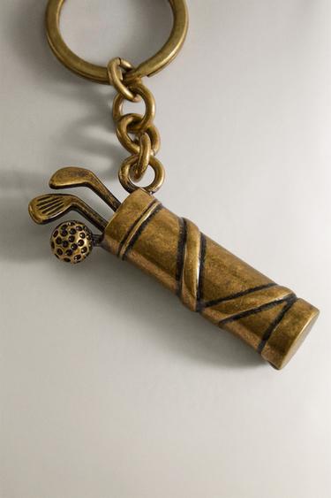 PORTE-CLÉS SAC DE GOLF - Or vieilli de Zara - Image 2