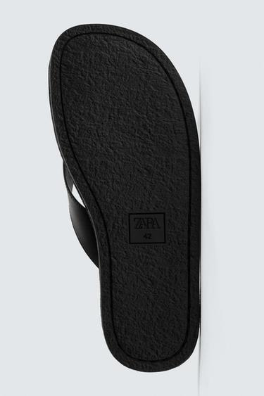 STRAPPY SANDALS - Burgundy Red by Zara - Image 3