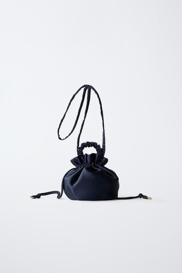 버킷 백 - Zara 블루