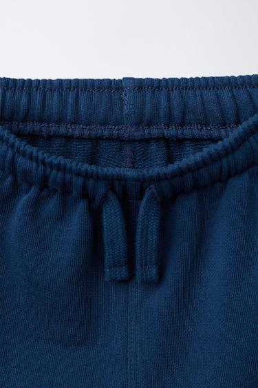 SHORT EN MOLLETON CARS FLASH MCQUEEN © DISNEY - Bleu marine de Zara - Image 2