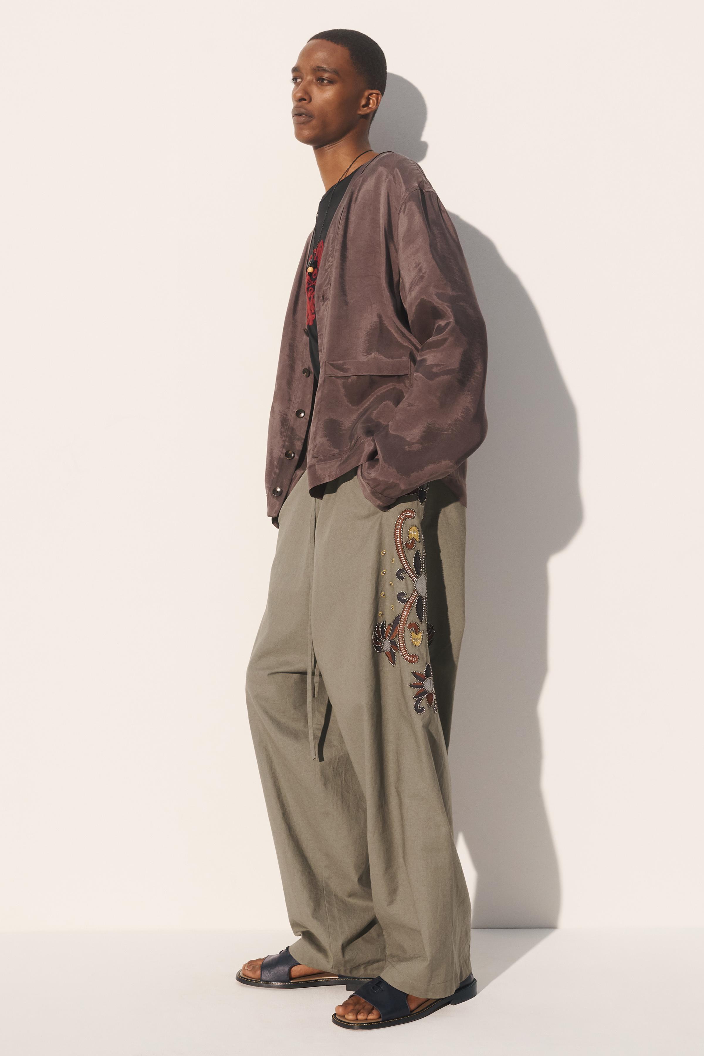 RELAXED FIT LYOCELL-VISCOSE JACKET