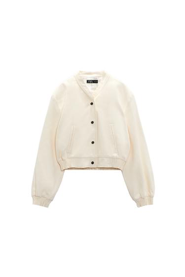CROPPED BOMBER JACKET