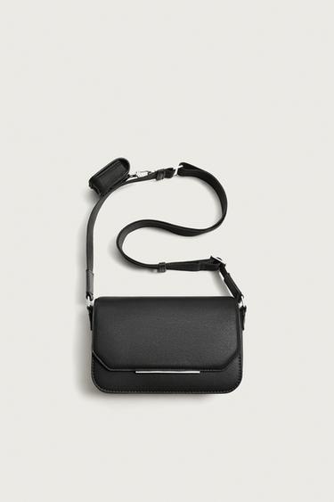 BANDOLERA TEXTURA - Negro de Zara
