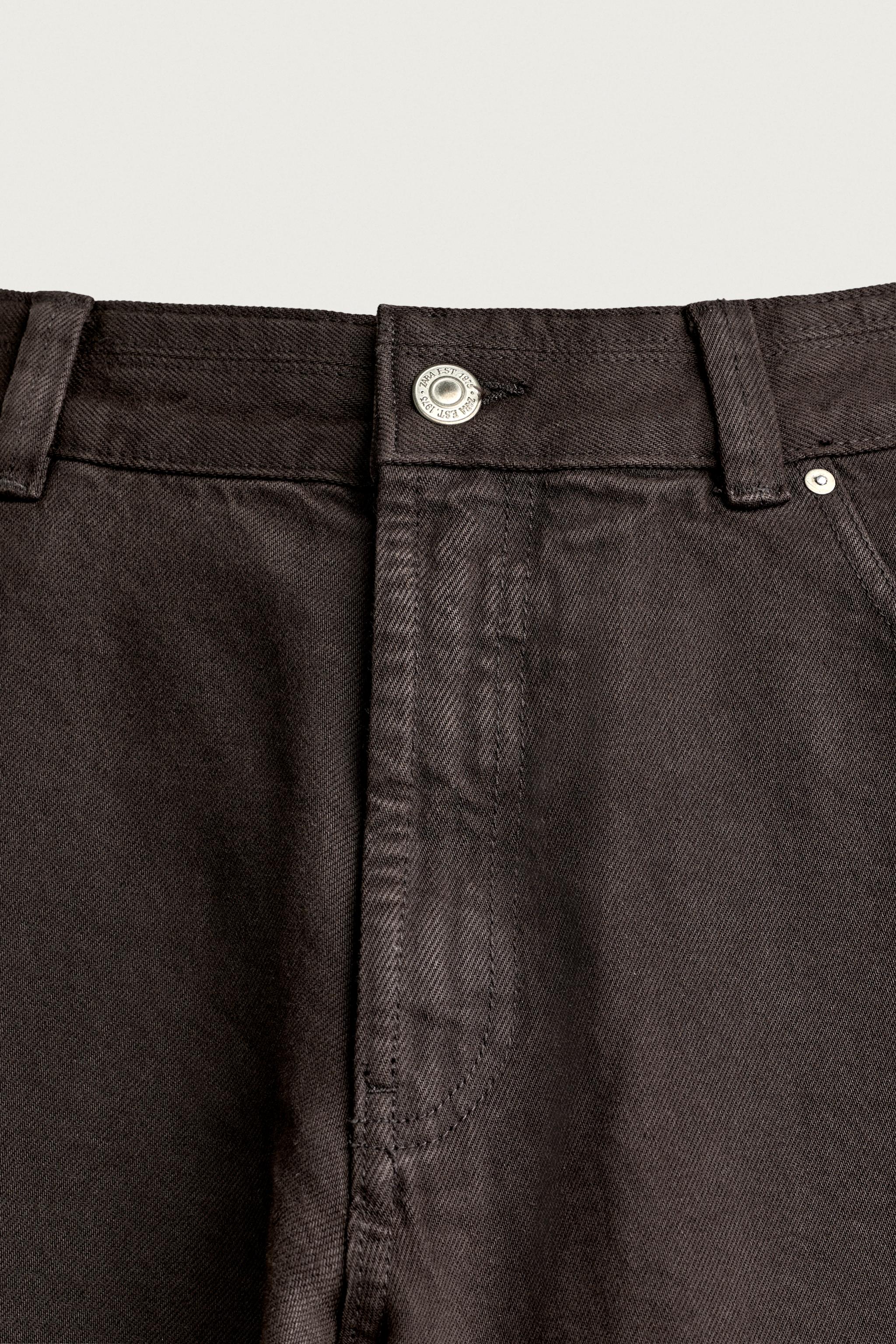 PANTALON BALLOON FIT À COUTURES
