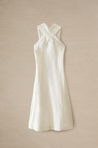 CHEMISE DE NUIT DENTELLE - Écru de Zara - Image 5