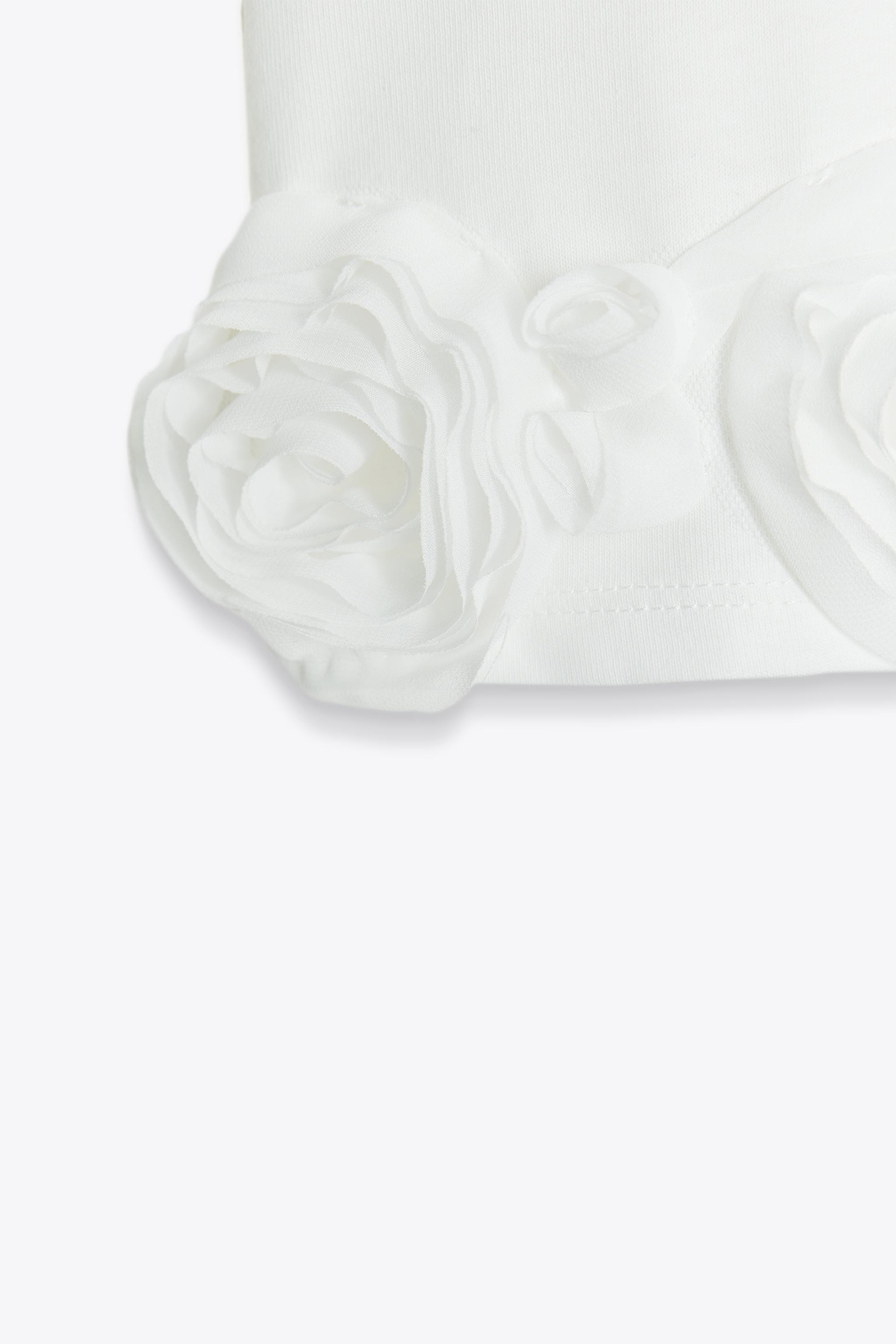TEXTURED ROSE T-SHIRT