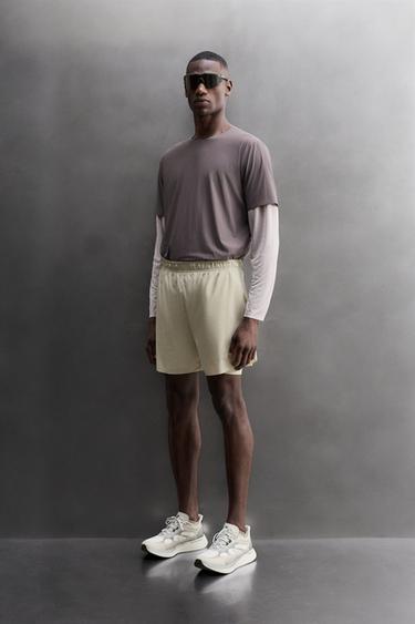2-IN-1 RUNNINGSHORTS - Grijs / Beige van Zara - Afbeelding 0