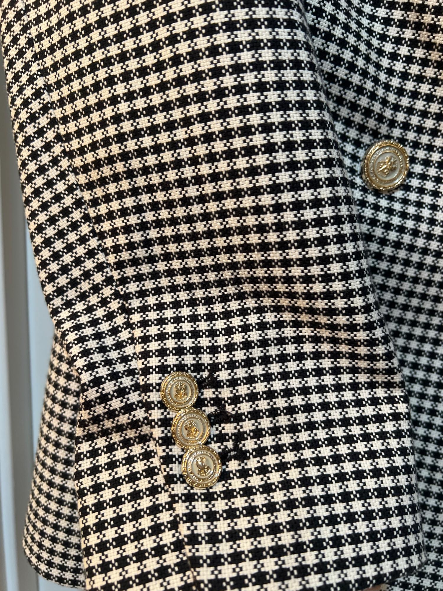 TEXTURED DOUBLE BREASTED BLAZER