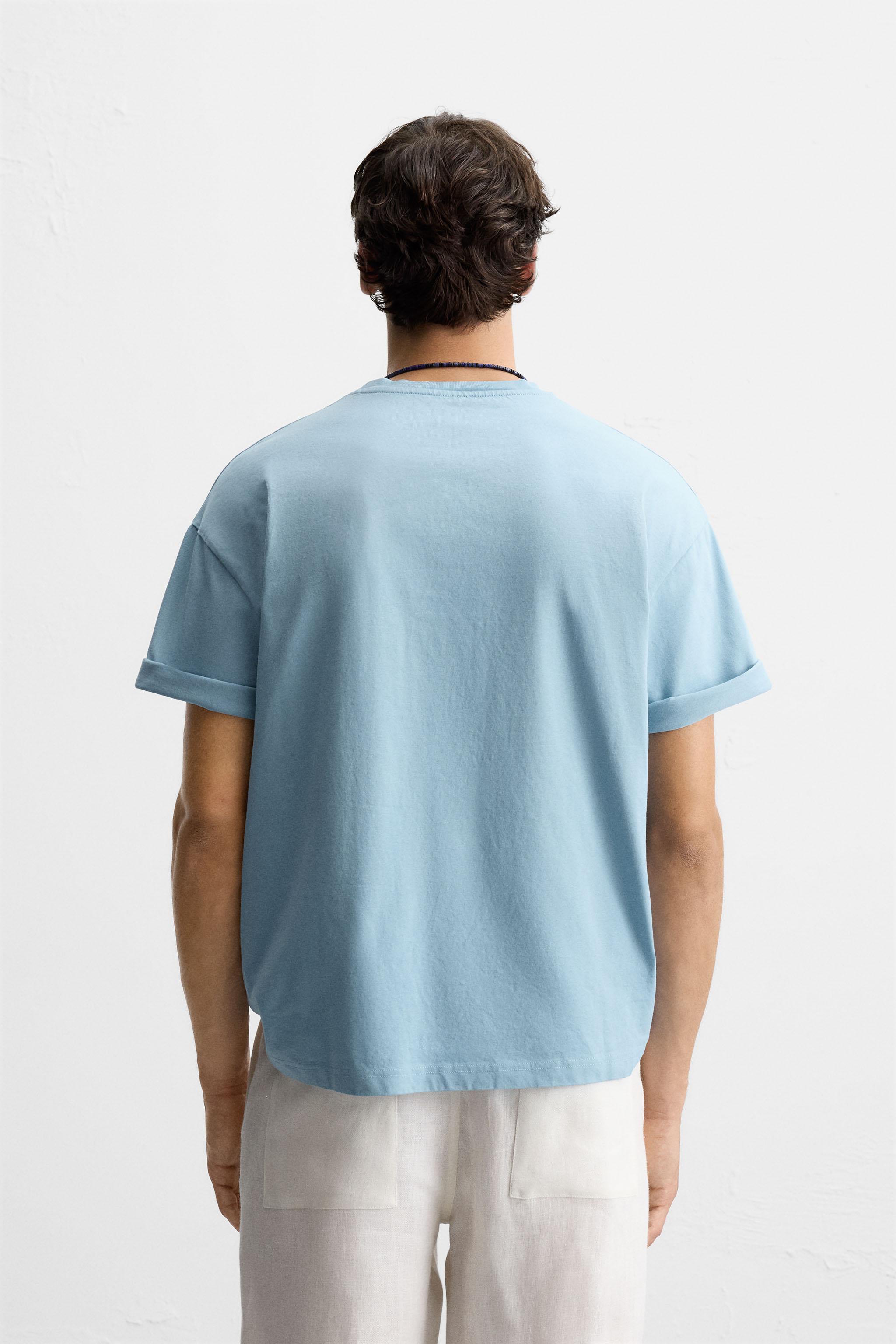 RAISED TEXT T-SHIRT