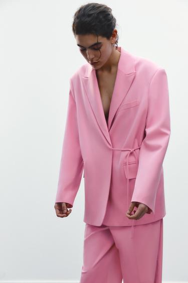 BLAZER OVERSIZE - Rose de Zara - Image 1