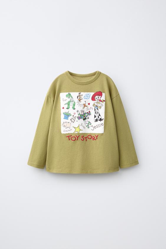 CAMISETA ESTAMPADA TOY STORY © DISNEY PIXAR - Verde medio de Zara - Imagen 0