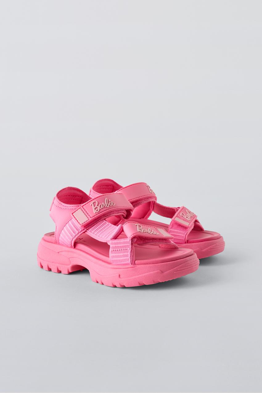 BARBIE™ テクニカル サンダル - ピンク | ZARA Japan / 日本
