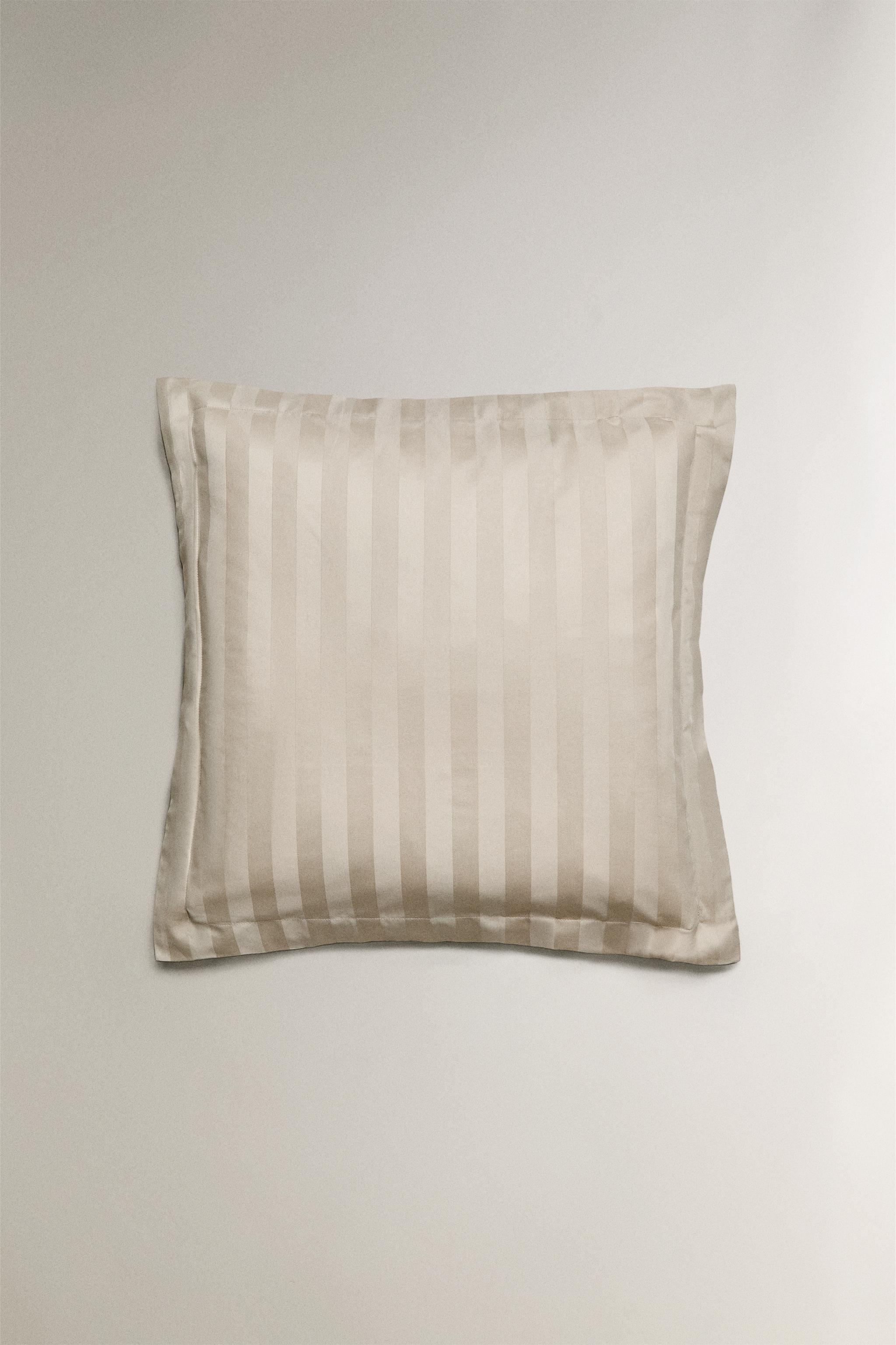 STRIPED SATEEN PILLOWCASE (500 THREAD COUNT)