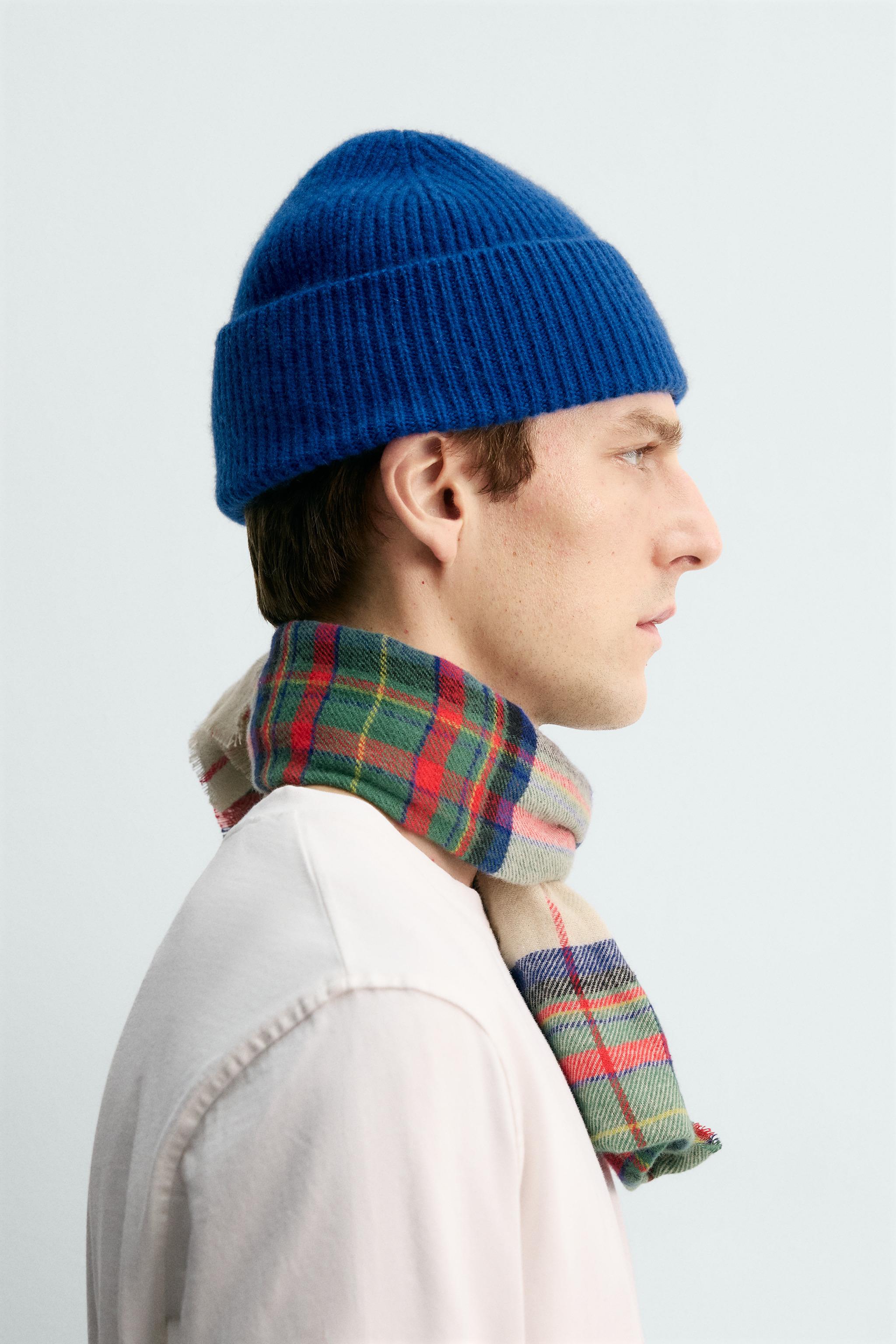 100% CASHMERE BEANIE AARON LEVINE X ZARA