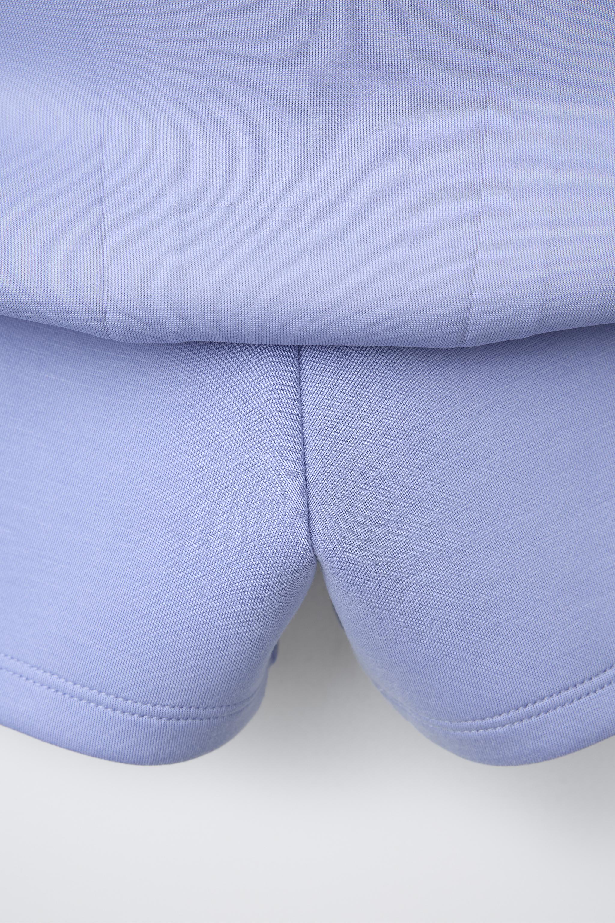 PLEATED TECH SKORT - Pastel yellow | ZARA Canada