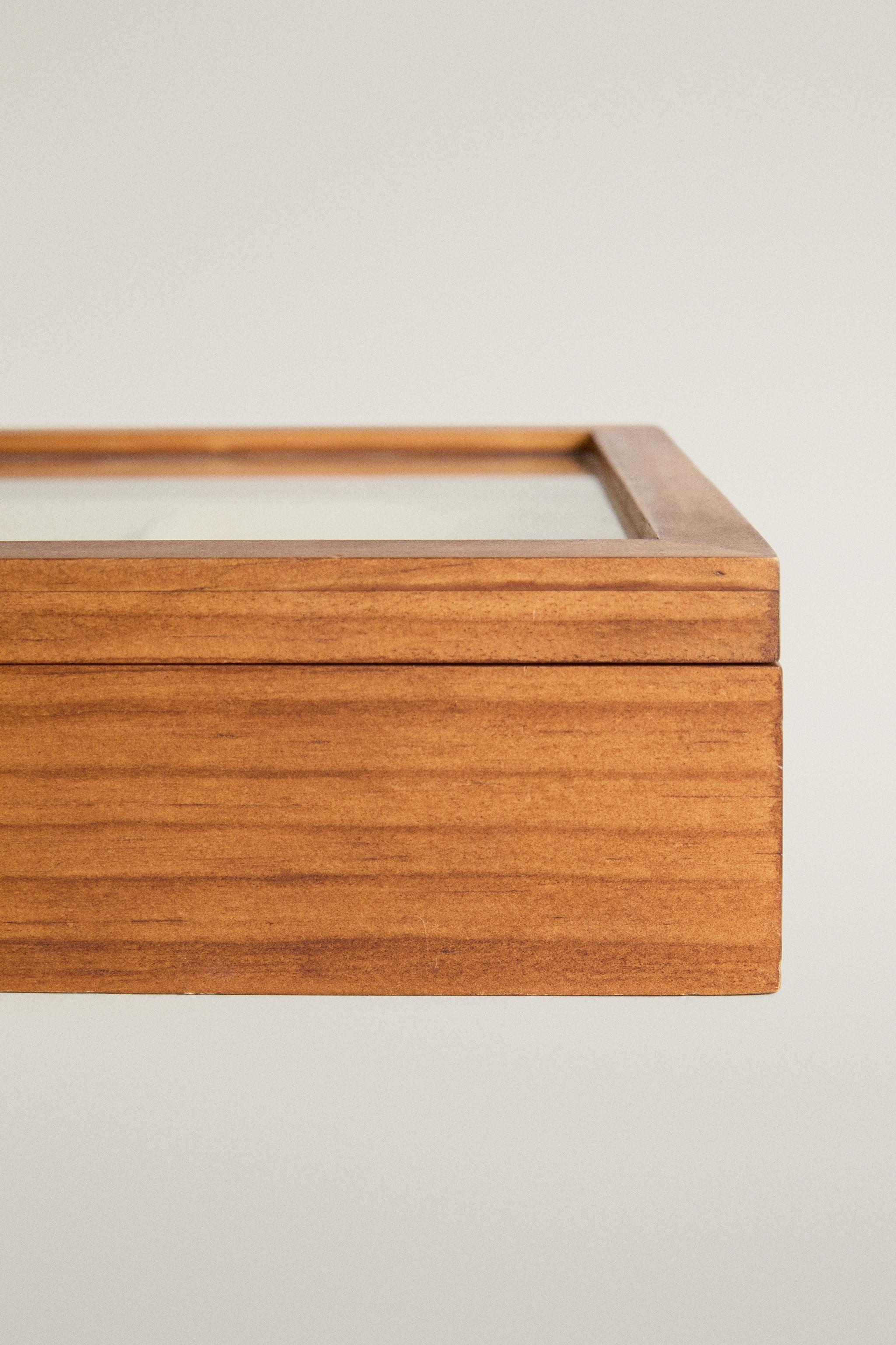 WOODEN JEWELLERY BOX