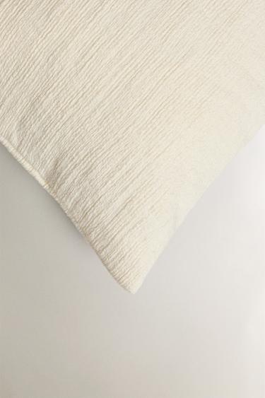 TEXTURED CUSHION COVER - Oyster-white by Zara - Image 1