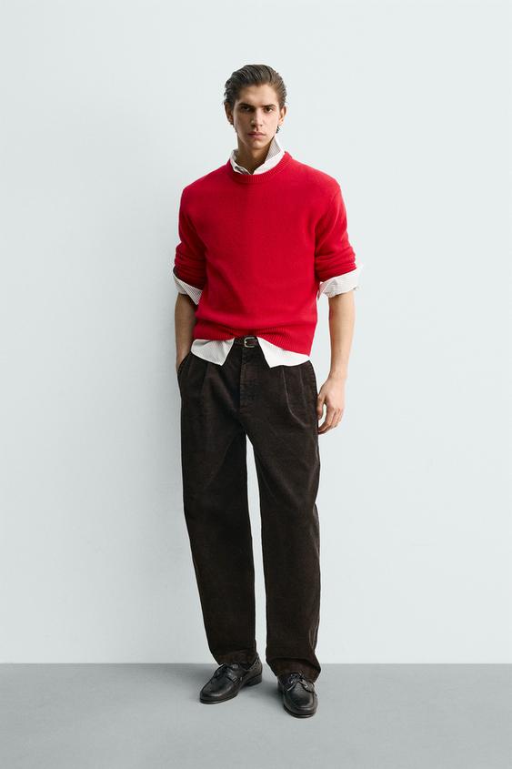 RELAXED FIT WASHED CORDUROY PANTS LIMITED EDITION