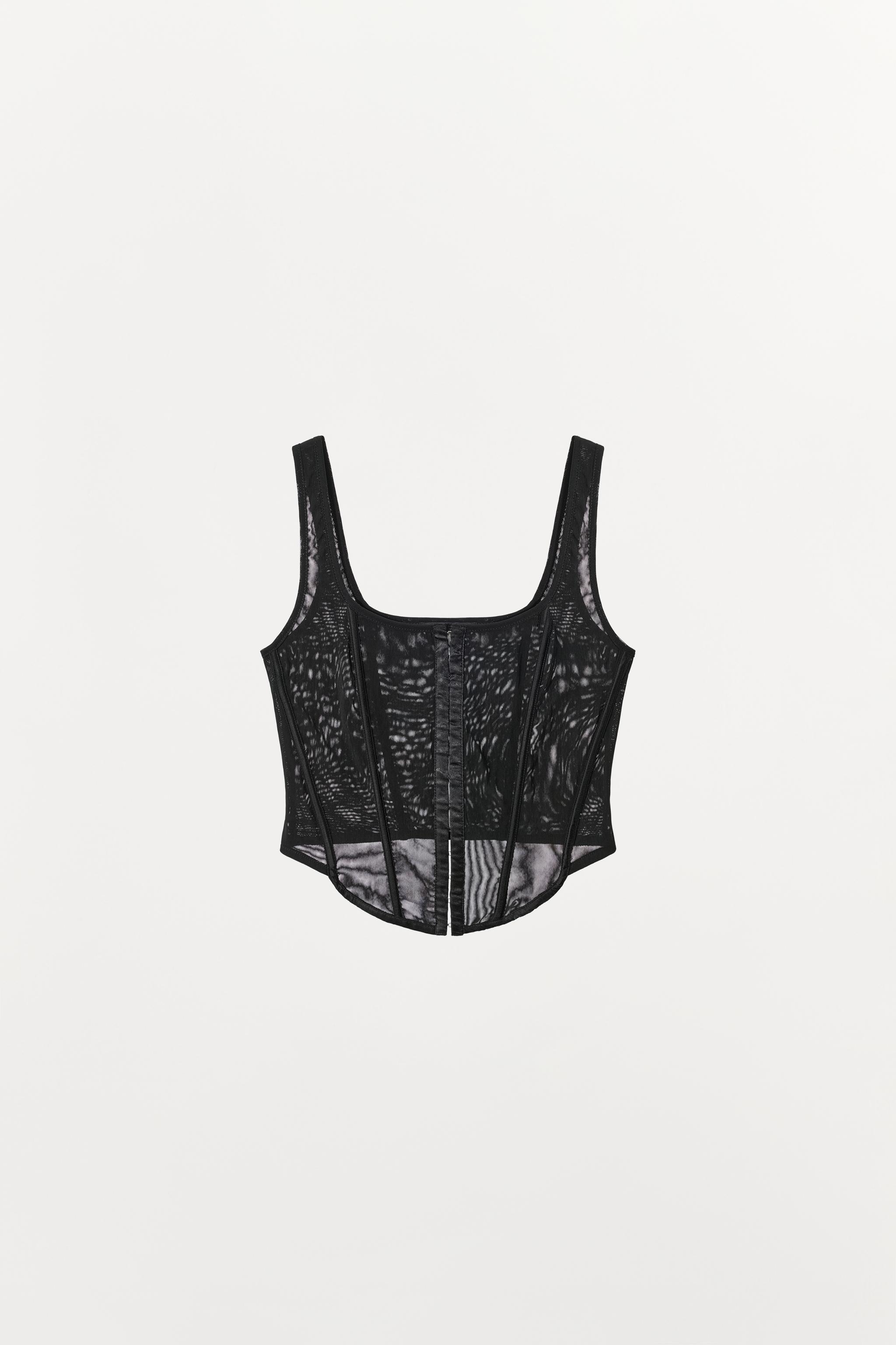 Tulle Corset Top by Zara