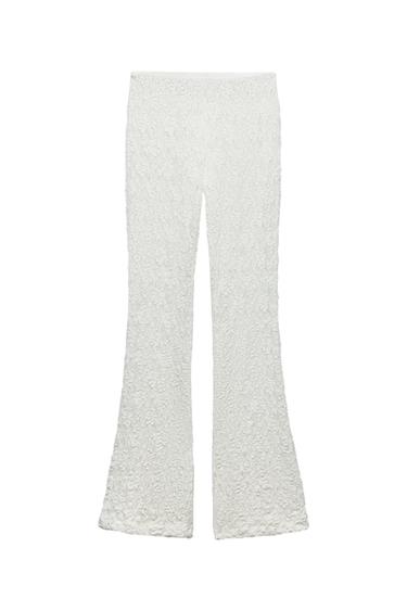 LEGGINGS FLARE ENCAJE