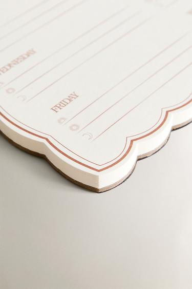 PLANIFICATEUR MENU AIMANTÉ - Tuile de Zara - Image 3