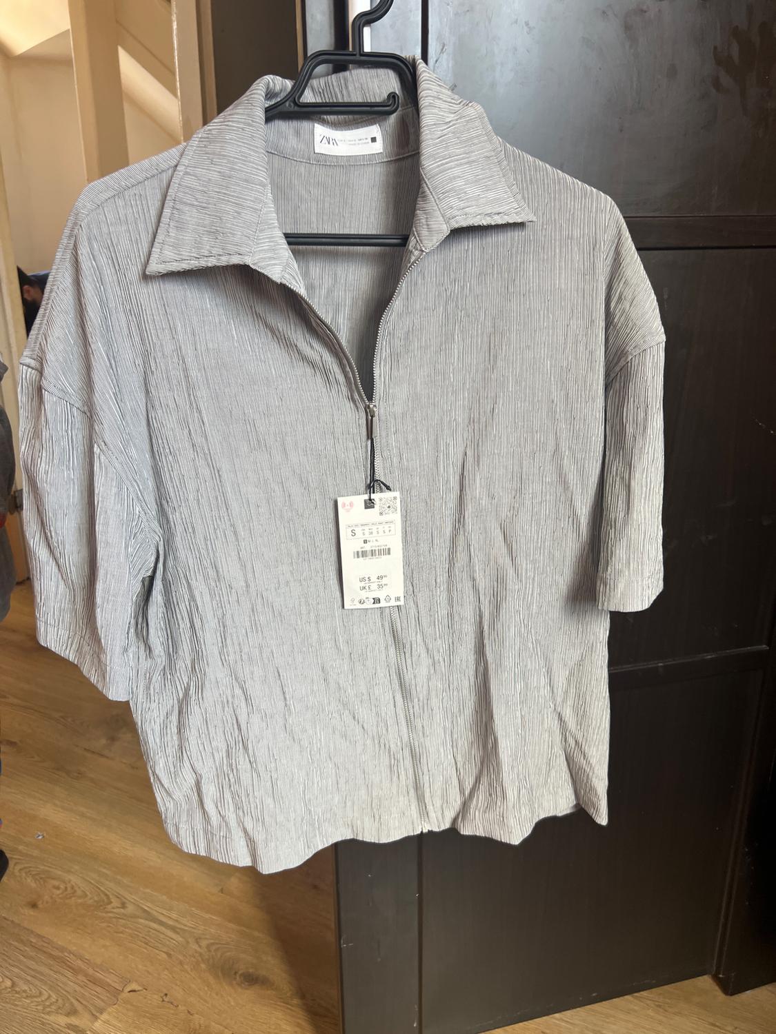 PLEATED SHIRT WITH ZIP - Image 5