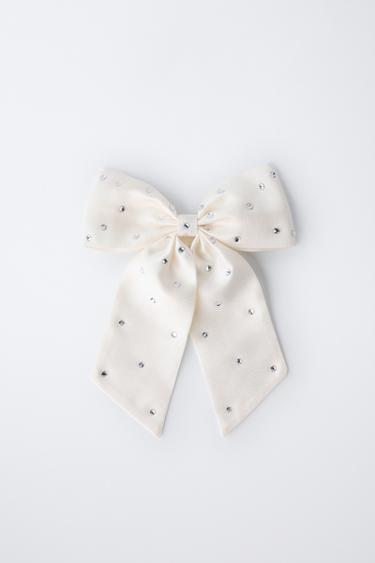 CHOUCHOU NŒUD BIJOUX PASSANT - Blanc de Zara - Image 3