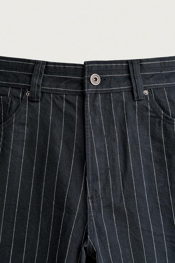 PANTALON BALLOON FIT RAYURES - rayures de Zara - Image 7