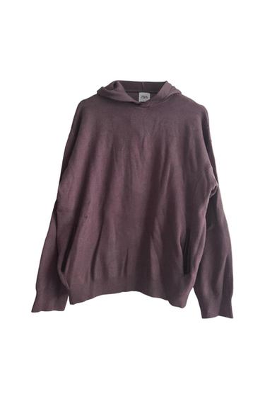HOODIE FEINSTRICK