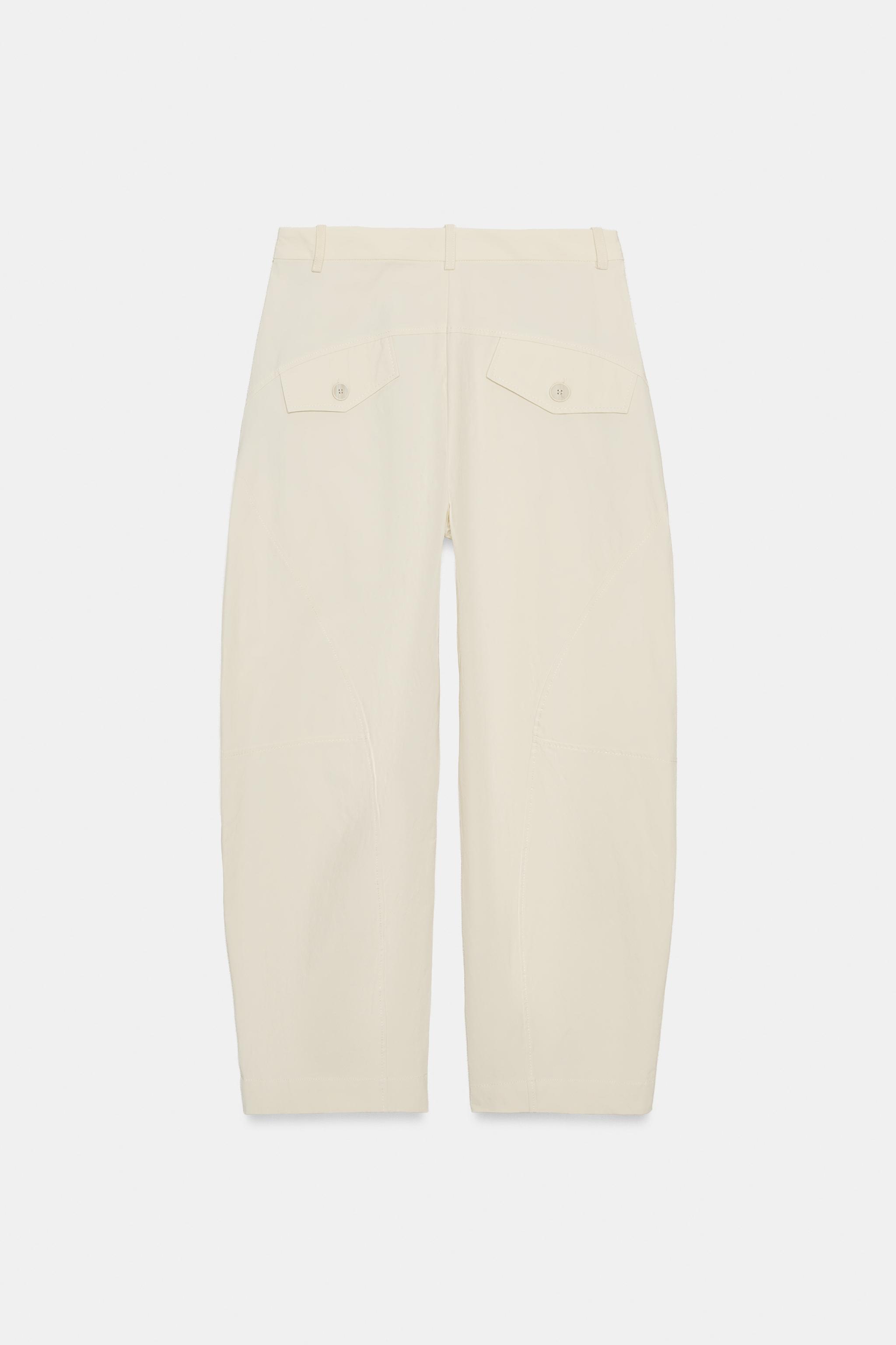 ZW COLLECTION WRAP BUTTON PANTS