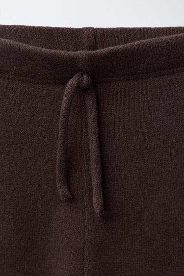 AUSGESTELLTE WEICHE LEGGINGS - Braun von Zara