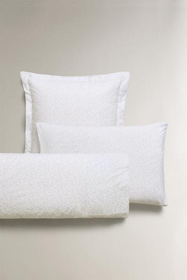 LEAF PRINT PILLOWCASE - Oyster-white by Zara - Image 0
