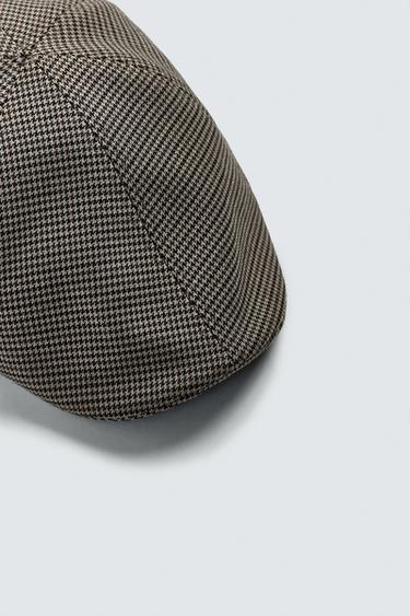 CHECK TEXTURED BERET - various by Zara - Image 5