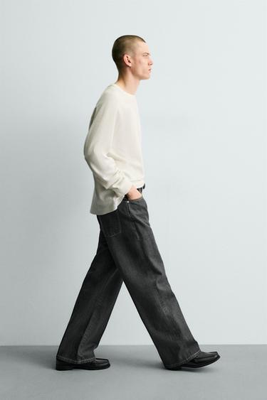 JEAN COUPE LOOSE - Gris bleu de Zara - Image 5