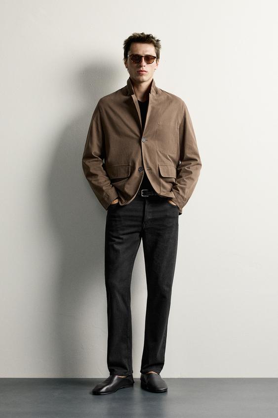 JEANS REGULAR FIT - Negro de Zara - Imagen 0