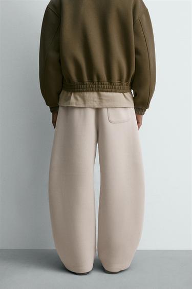 PANTALON COUPE BALLOON EFFET NÉOPRÈNE - Pierre de Zara - Image 2