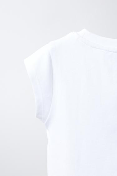 ANIMAL PRINT T-SHIRT - White by Zara - Image 3