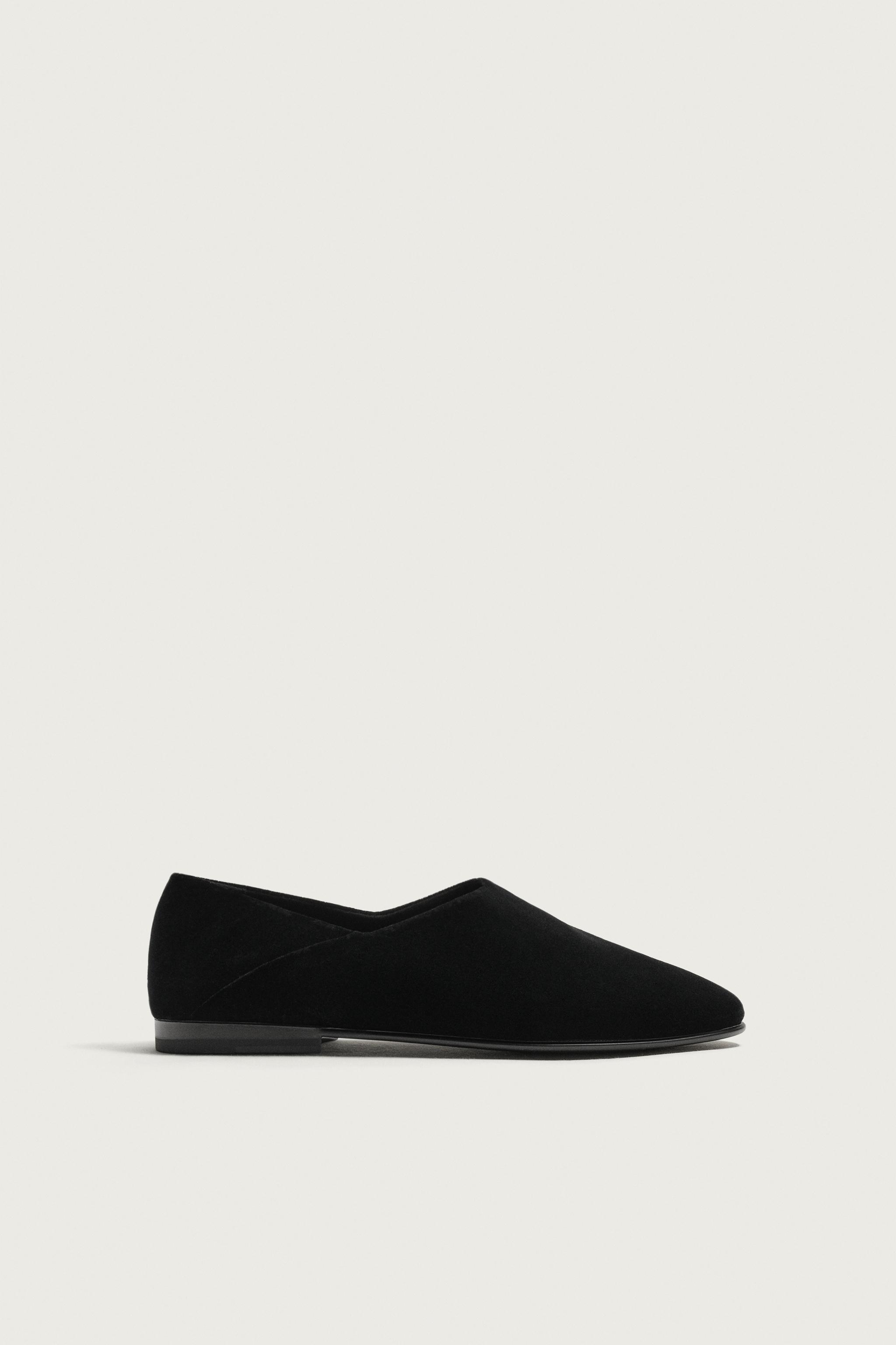 MOCASSINS EFFET VELOURS