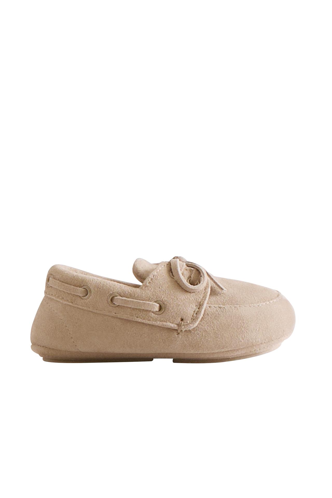 KIDS' WARM LEATHER LOAFERS