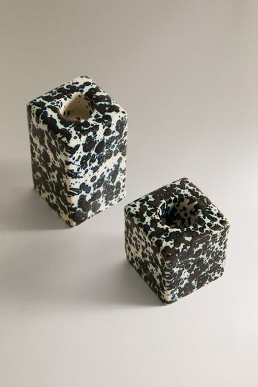 PHOTOPHORE TACHES - Noir de Zara - Image 1