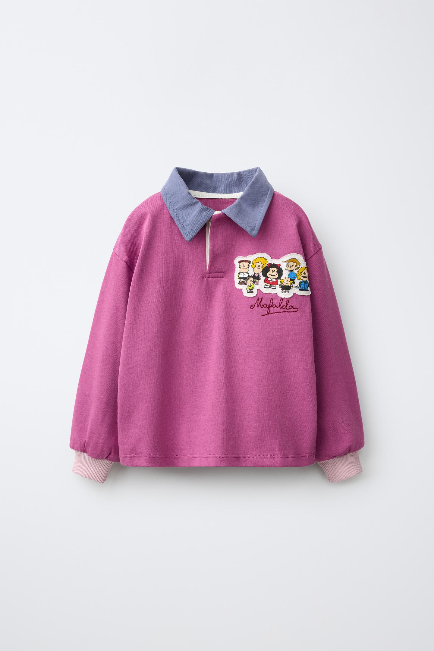 Детское поло Zara Mafalda © Patch Polo, цвет: Сиреневый