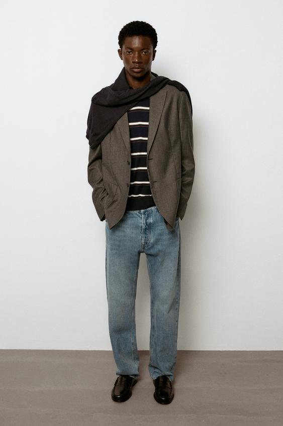 Zara Straight-leg jeans - Light blue - Image 0