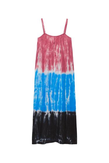 TIE-DYE KNIT DRESS