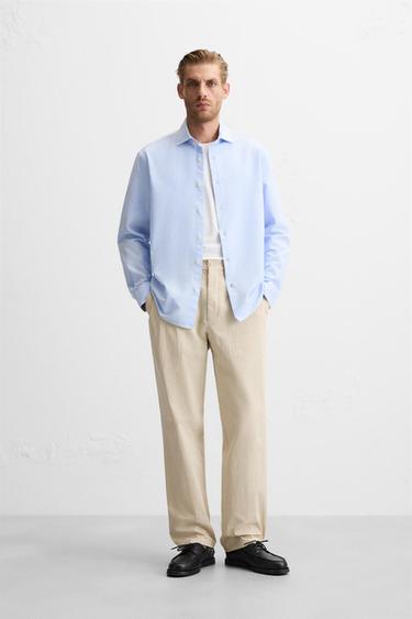 OXFORD SHIRT - Sky blue by Zara - Image 0