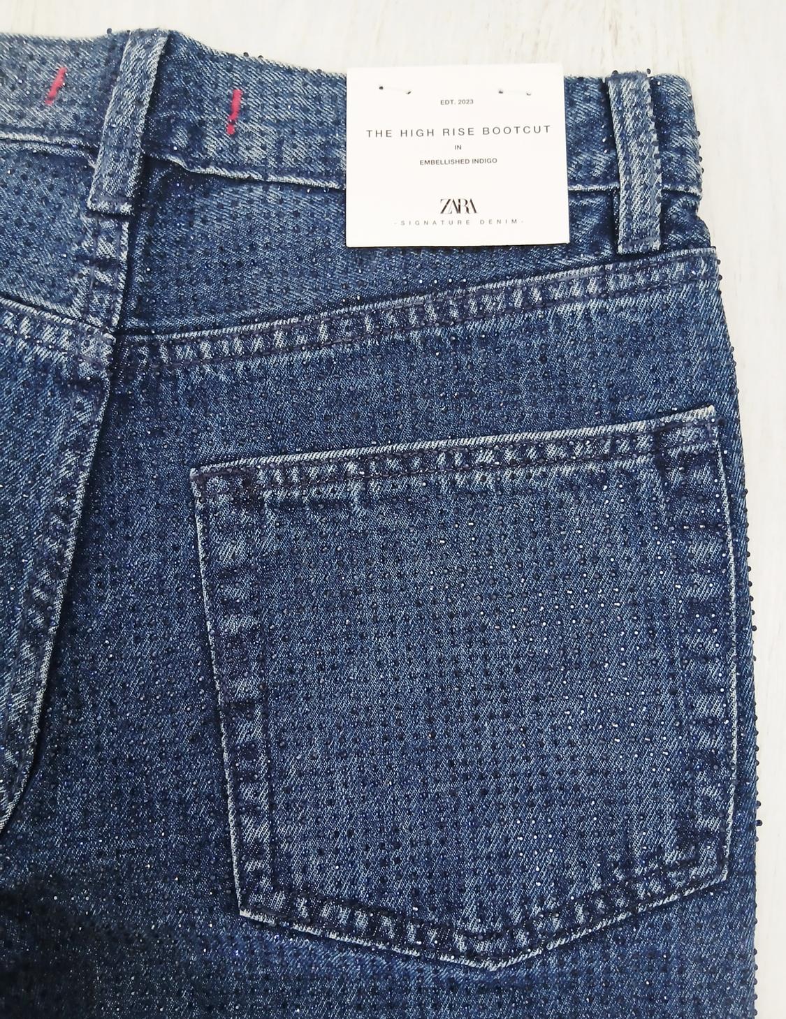 ΨΗΛΟΜΕΣΟ ΤΖΙΝ ZW COLLECTION BOOTCUT ΜΕ ΣΤΡΑΣ - Image 5