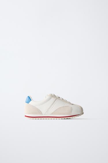 MULTI-PIECE TRAINERS - White by Zara