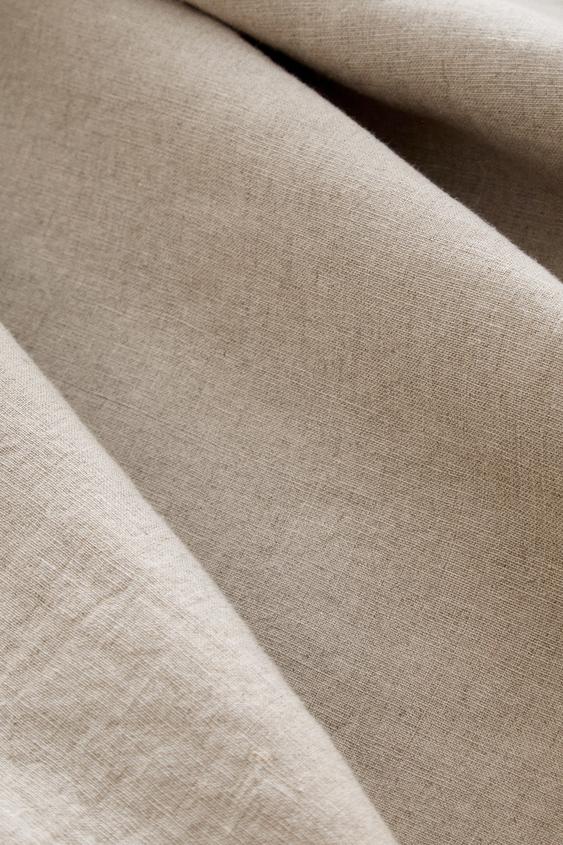 DRAP-HOUSSE LIN | 30 CM DE HAUT - Beige clair de Zara - Image 3