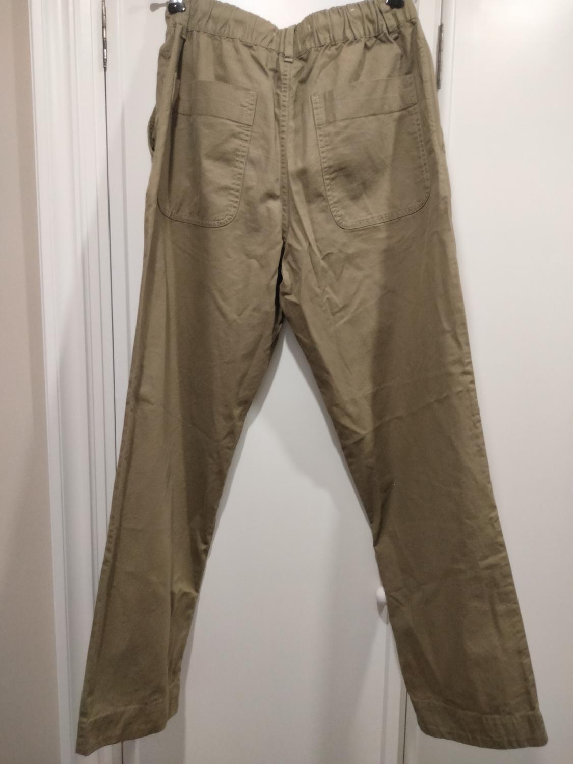 CONTRASTING TROUSERS WITH JOGGER WAIST - Image 3