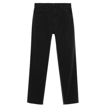 JEANS STRAIGHT ANKLE FIT - أسود الخاص بـ Zara